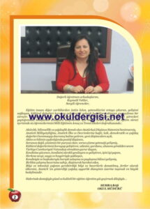Okul Dergisi Örneği