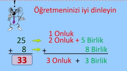 2. Sınıf Matematik Eldeli Toplama İşlemi Sunusu – PPT