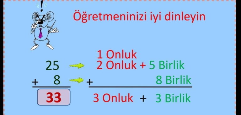 2. Sınıf Matematik Eldeli Toplama İşlemi Sunusu – PPT