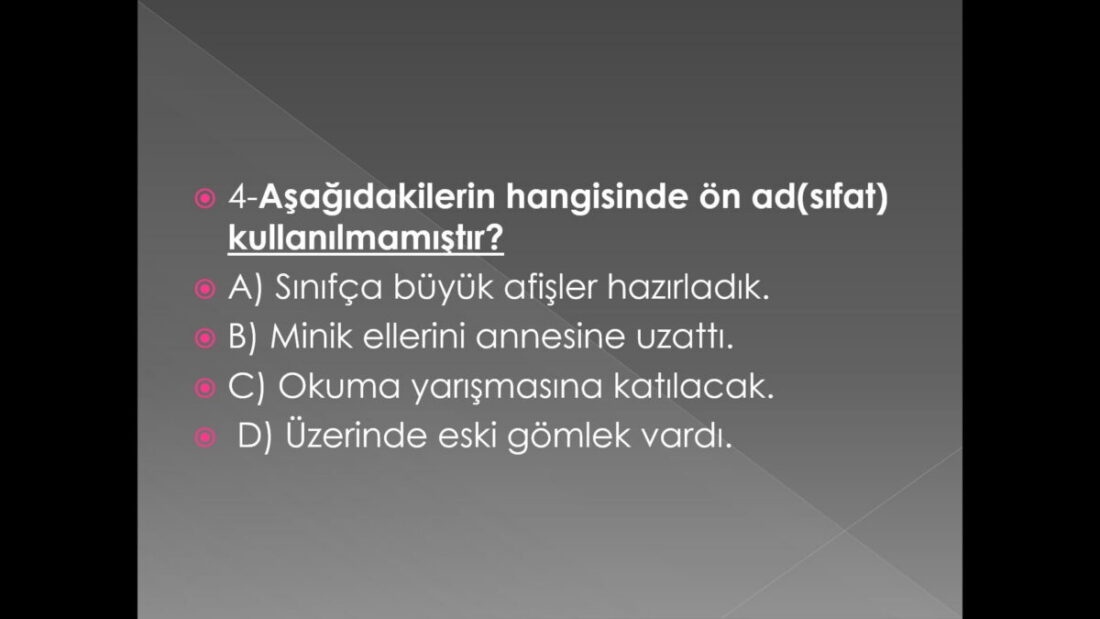 4. Sınıf Bilgi Yarışması Soruları PPT – PDF – DOCX