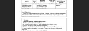 5. Sınıf Fen Bilgisi Performans ve Proje Ödevleri
