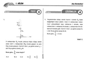 Atışlar Çözümlü Sorular – PDF – 10. Sınıf