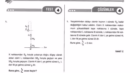 Atışlar Çözümlü Sorular – PDF – 10. Sınıf