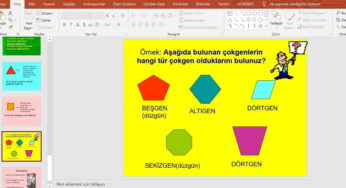 Çokgenler Sunusu: Matematik Konu Anlatımı PPT İndir