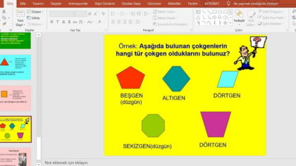 Çokgenler Sunusu: Matematik Konu Anlatımı PPT İndir