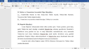 Sosyal Bilgiler ve Tarih İçin Lozan Barış Antlaşması Konu Anlatımı Proje Ödevi