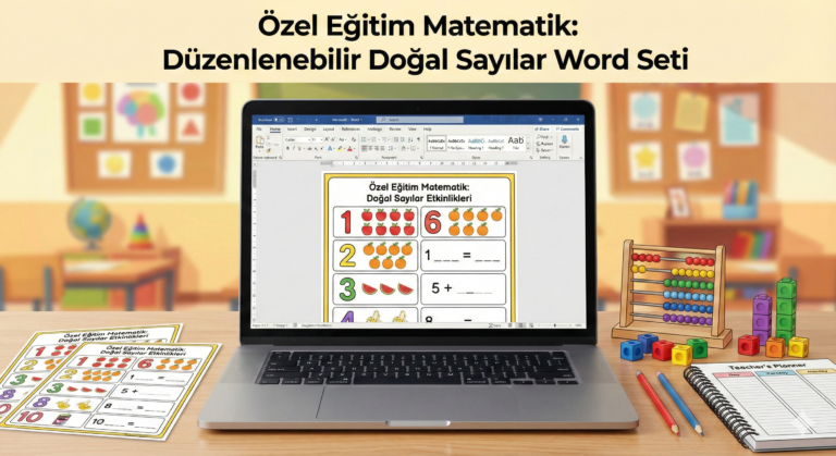 Özel Eğitim Matematik Doğal Sayılar Etkinlikleri