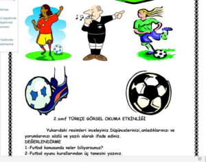 2. Sınıf Türkçe Görsel Okuma Etkinlikleri – Ücretsiz İndir