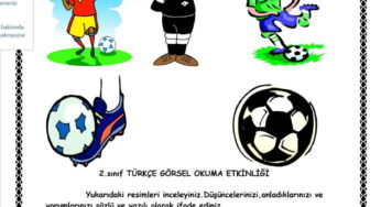 2. Sınıf Türkçe Görsel Okuma Etkinlikleri – Ücretsiz İndir