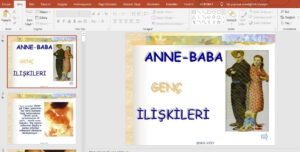 Anne Baba ve Çocuk İlişkileri Slayt (Sunu) – PPT
