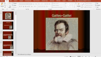Galileo Galilei nin Hayatı – Proje / Performans Ödevi