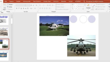 Geçmişten Günümüze Ulaşım Araçları Sunusu – Powerpoint