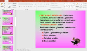 Sıfatlar ve Özellikleri Sunusu – Konu Anlatımı