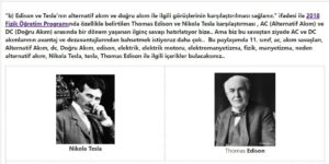 Edison ve Tesla’nın Alternatif Akım ve Doğru Akım Karşılaştırılması