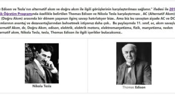 Edison ve Tesla’nın Alternatif Akım ve Doğru Akım Karşılaştırılması
