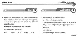 Ohm Yasası Çözümlü Sorular – PDF – 10. Sınıf
