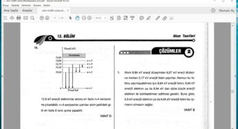 Atom Modelleri Çözümlü Sorular – PDF – Modern Atom Teorisi