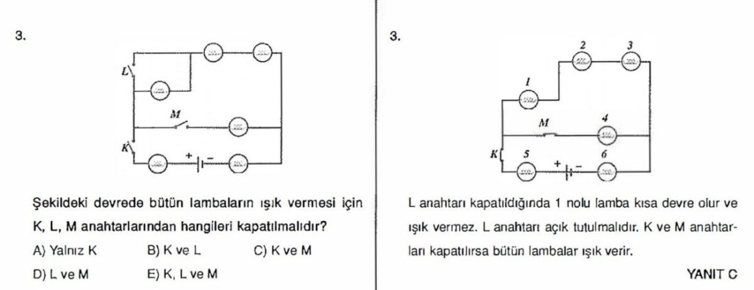 Lambaların Parlaklığı Çözümlü Sorular – PDF