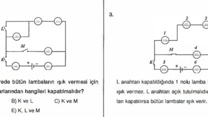Lambaların Parlaklığı Çözümlü Sorular – PDF