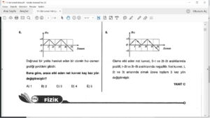 Sabit İvmeli Hareket Çözümlü Sorular – PDF – 10. sınıf