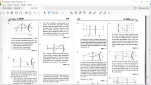 Optik Çözümlü Sorular PDF – 10. Sınıf Fizik Testleri