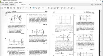 Optik Çözümlü Sorular PDF – 10. Sınıf Fizik Testleri
