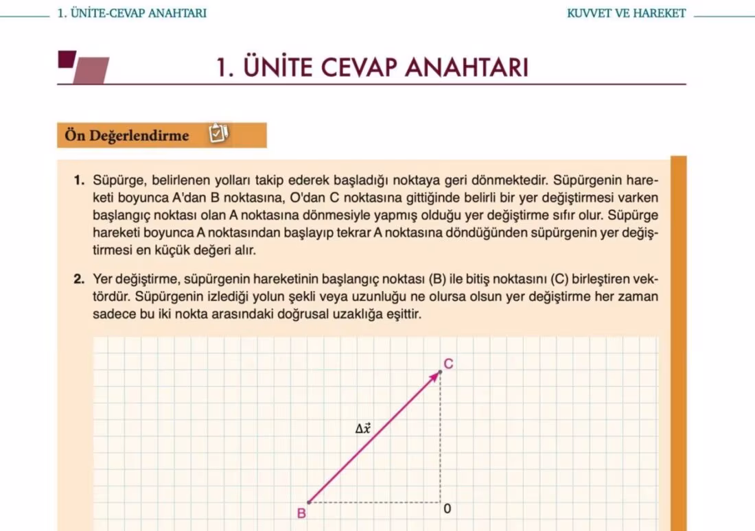 10. Sınıf Fizik Ders Kitabı Cevapları MEB – PDF 2026